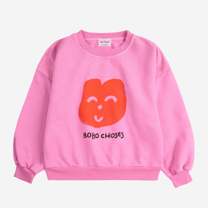 Joyful Face Sweatshirt by Bobo Choses - Petite Belle