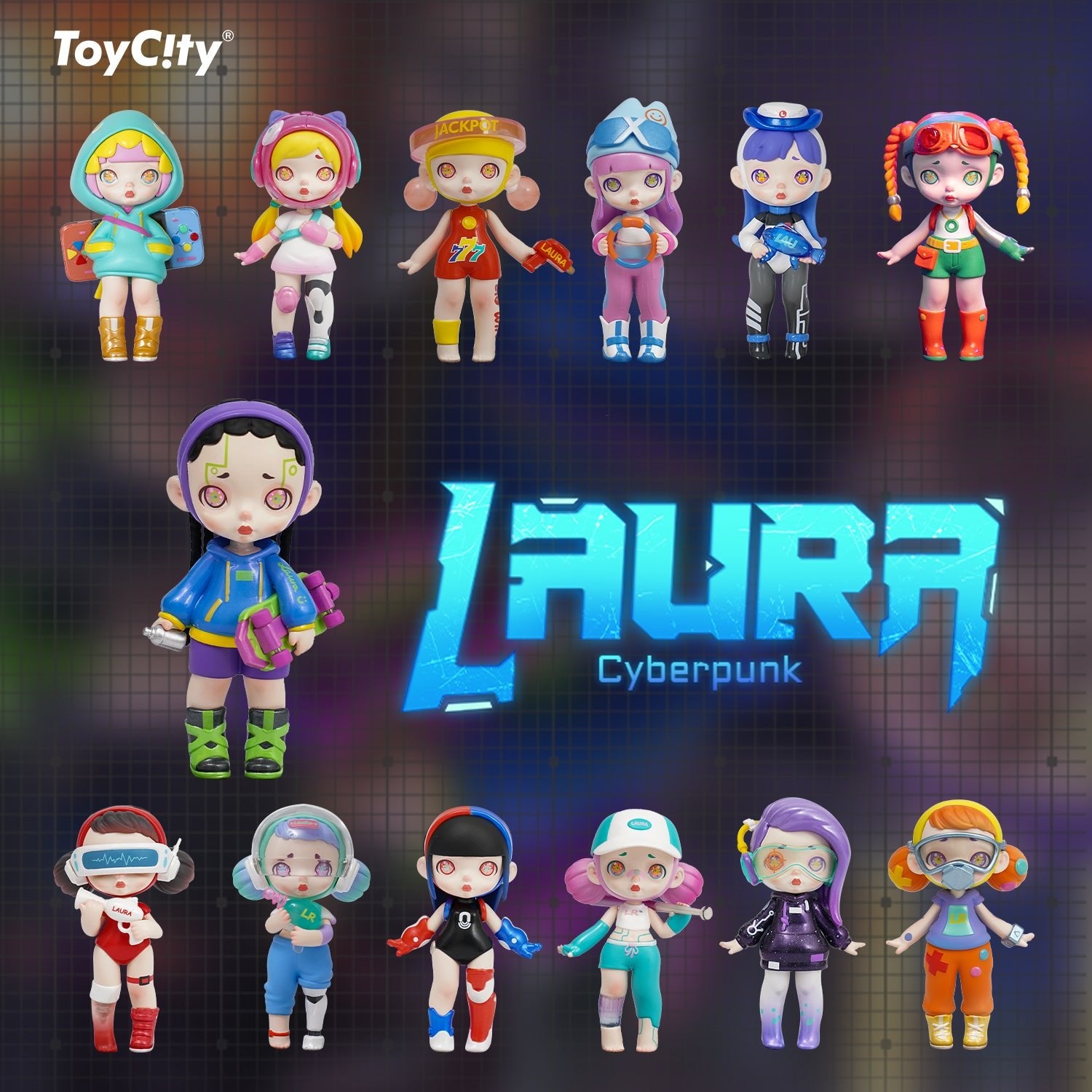 Laura - Cyberpunk by ToyCity - Petite Belle | UK Stockist