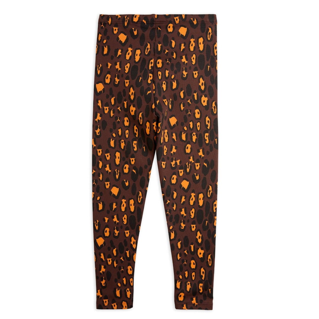 Leopard Brushed Leggings by Mini Rodini - Petite Belle