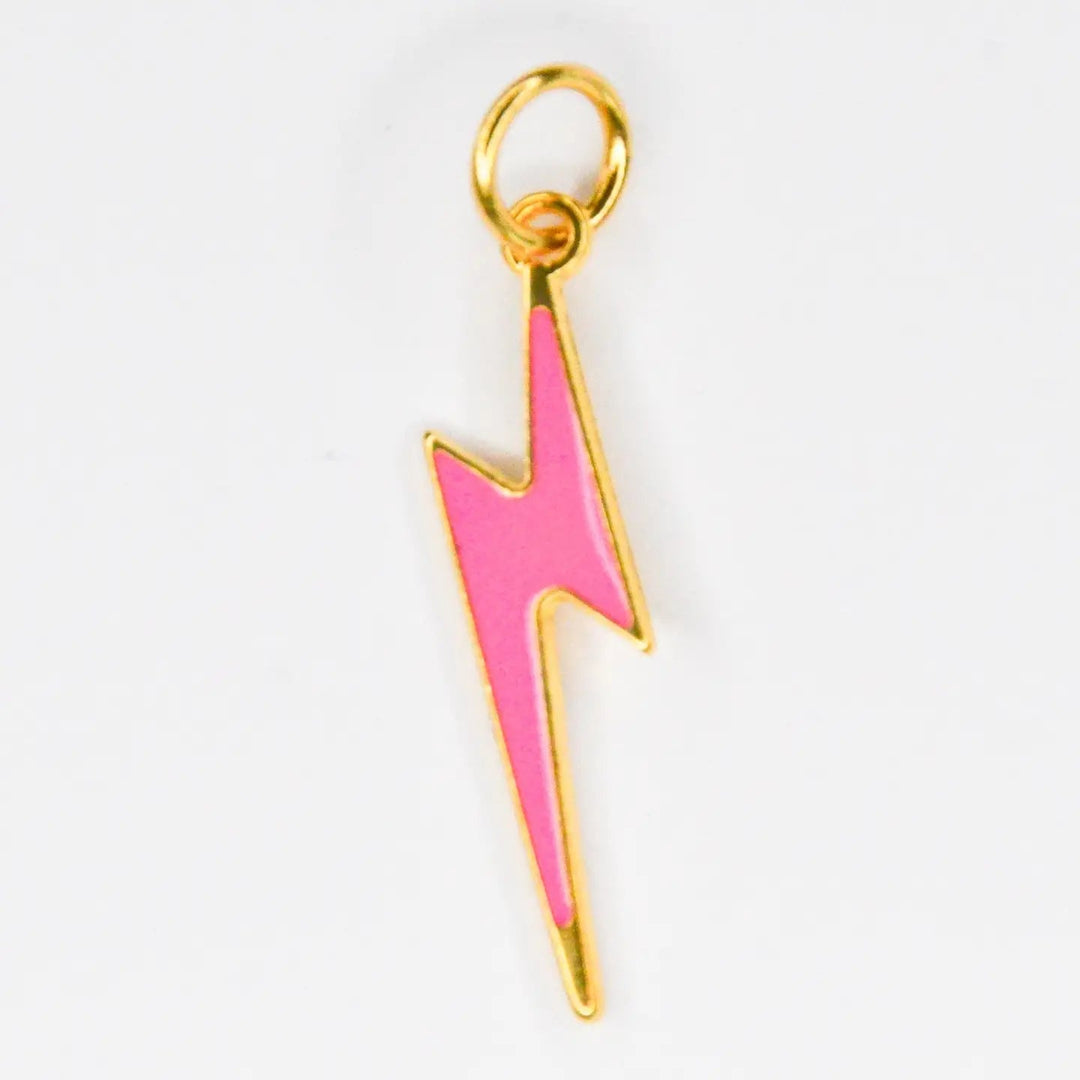 Lightning Neon Pink Charm by Feestbeest Kids - Petite Belle