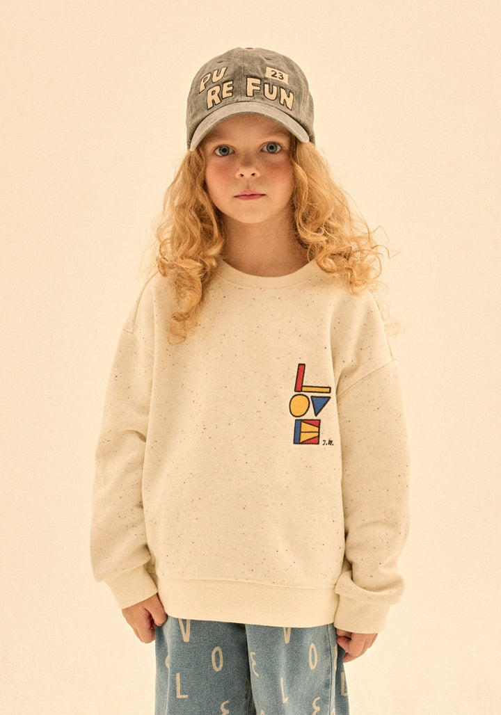 Love Block Sweatshirt by Jelly Mallow - Petite Belle