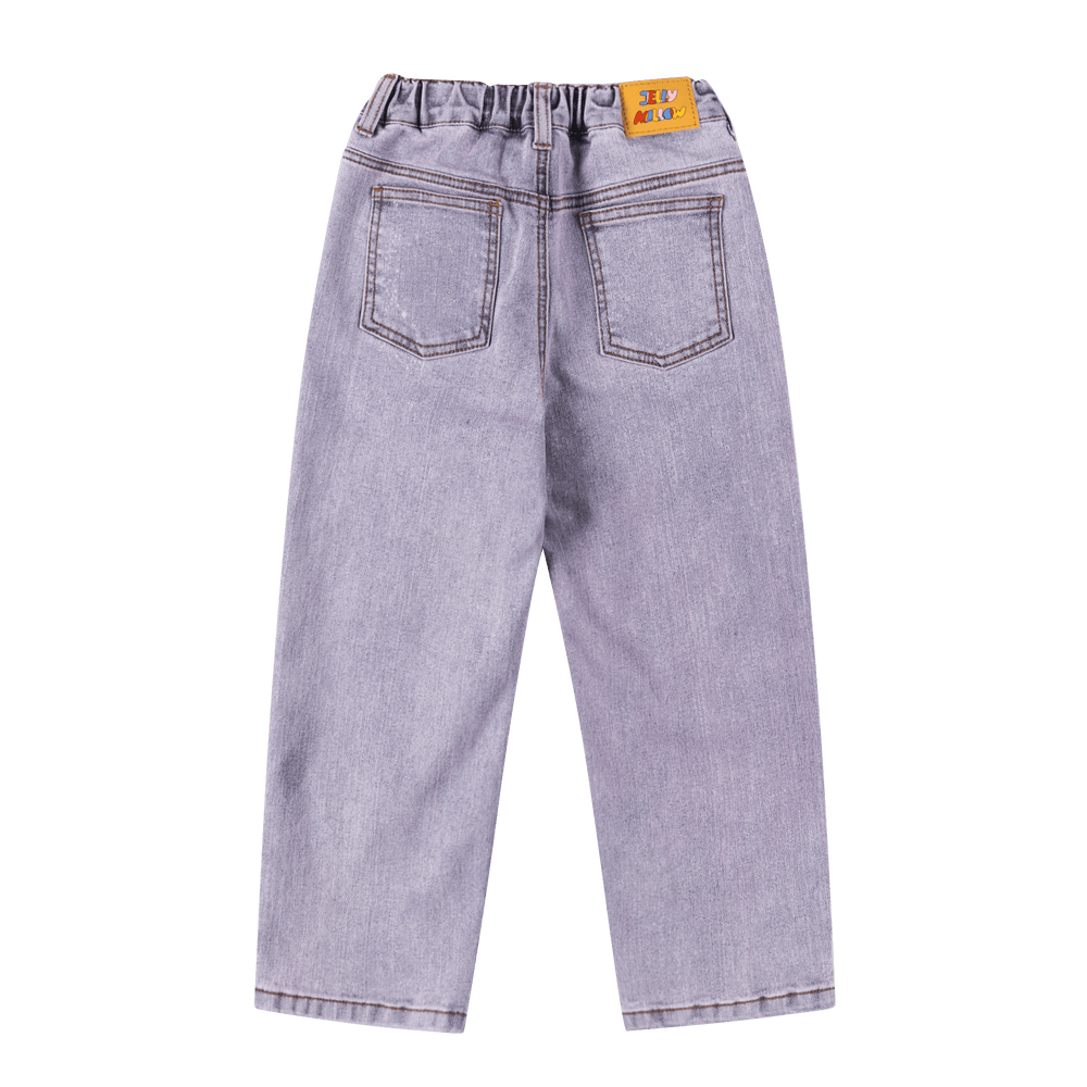 Lucky Clover Denim Pants by Jelly Mallow - Petite Belle