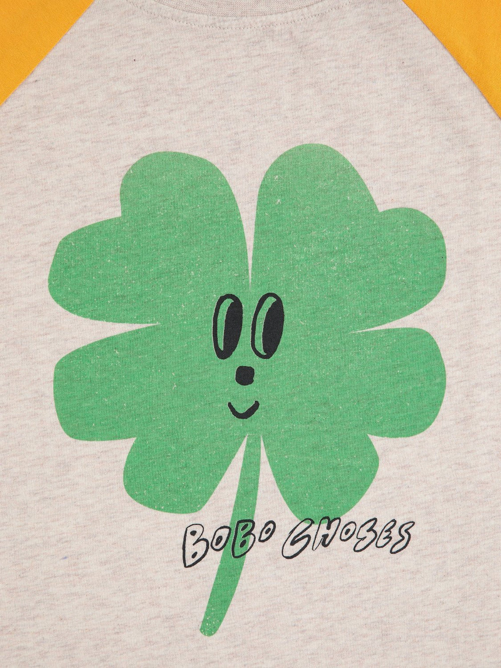 Lucky Clover Raglan Sleeves Tee by Bobo Choses - Petite Belle