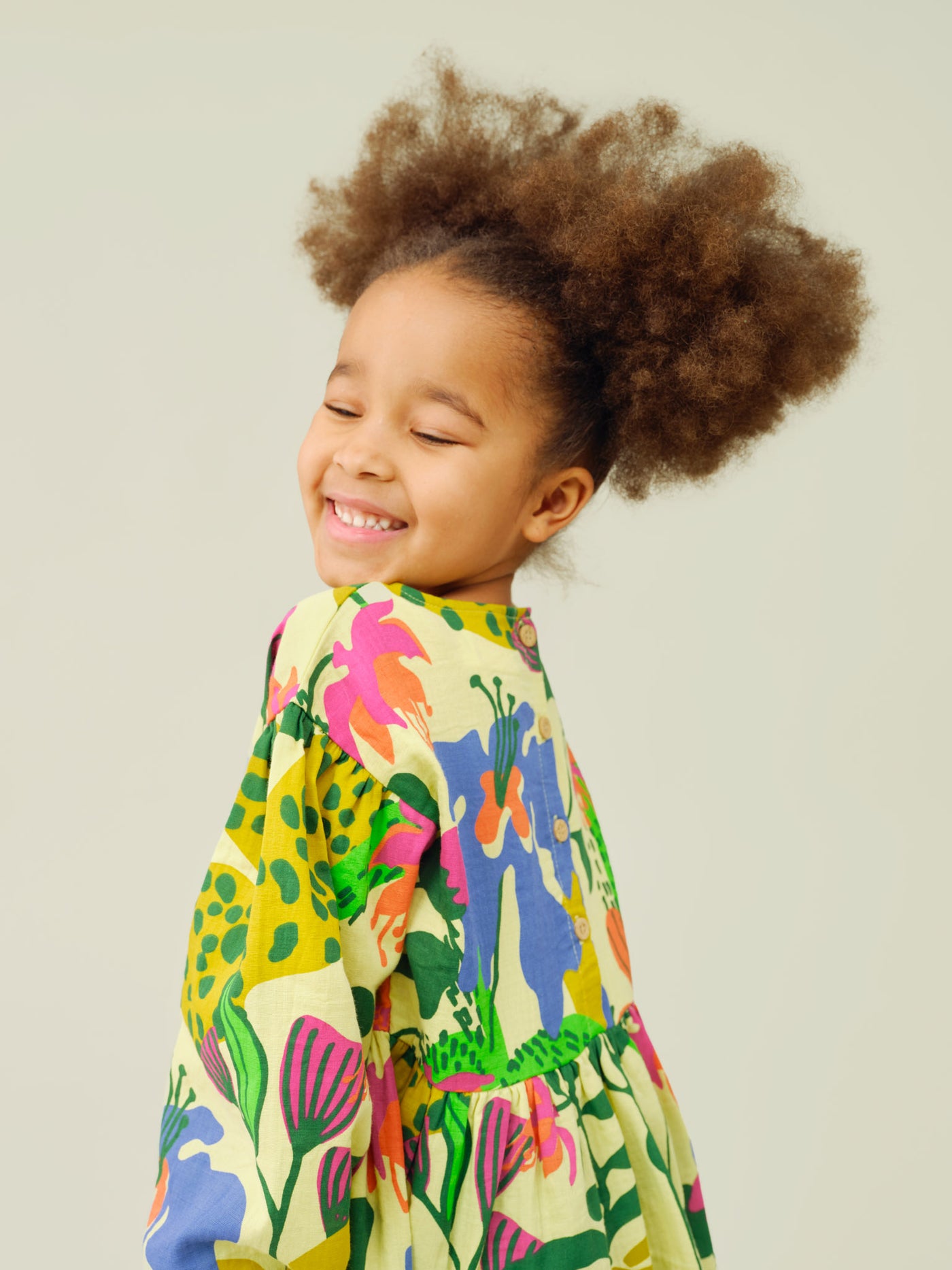 Jungle Muslin Dress by Mainio - Petite Belle | UK Stockist