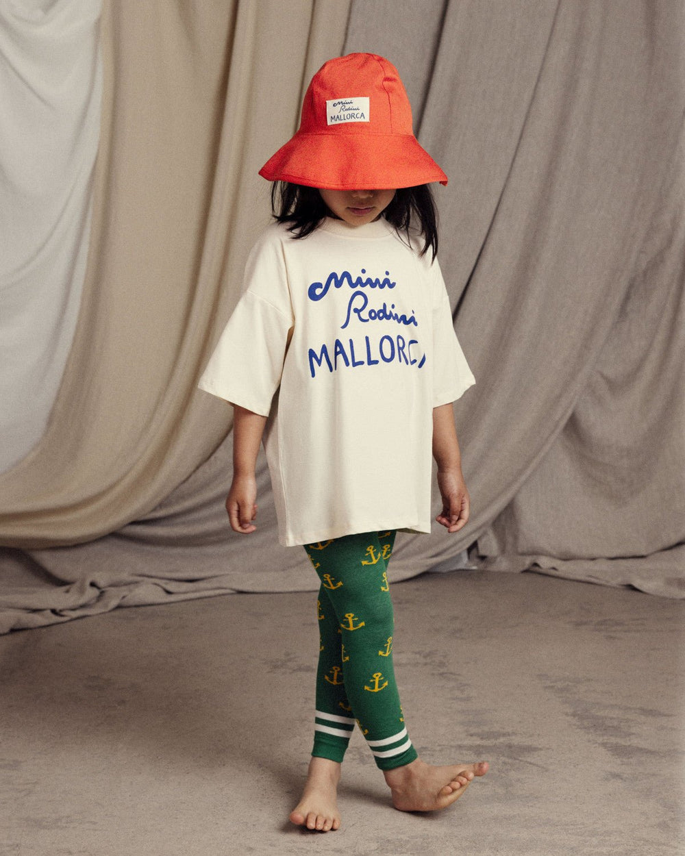 Mallorca T-Shirt in Offwhite by Mini Rodini - Petite Belle