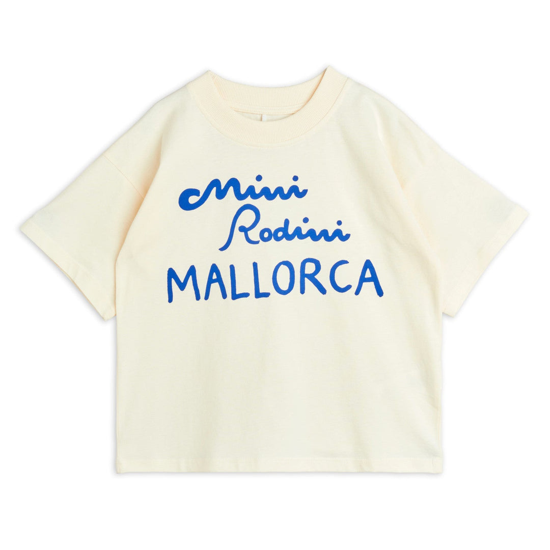 Mallorca T-Shirt in Offwhite by Mini Rodini - Petite Belle