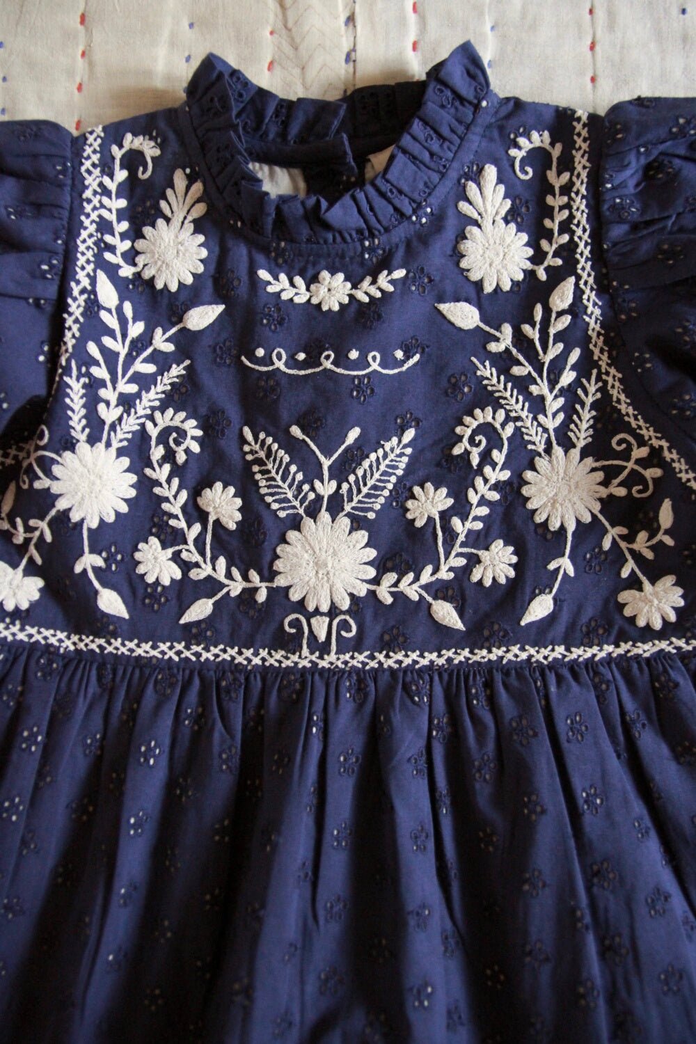 Margot Long Dress in Navy by Bonjour Diary - Petite Belle