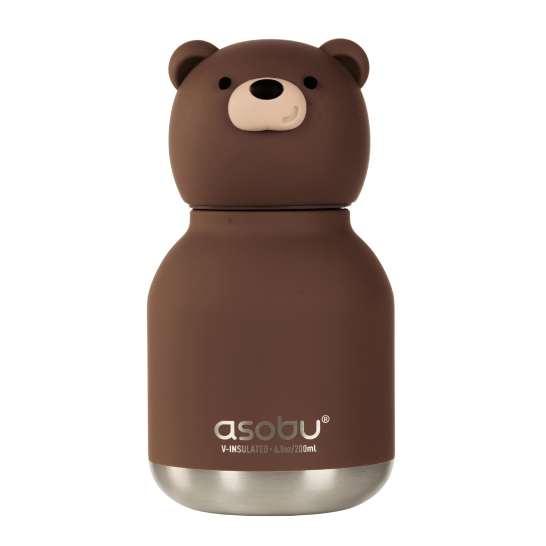 Mini Brown Bear Bestie Bottle by Asobu - Petite Belle