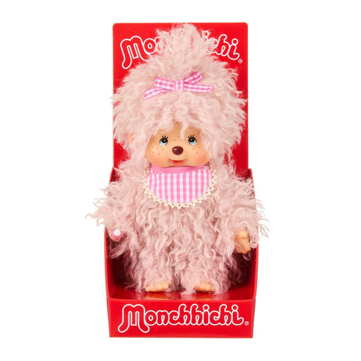 Monchhichi - Fluffy Girl Plush Doll by Sekiguchi - Petite Belle