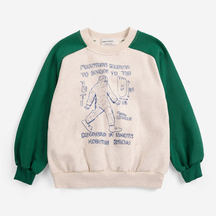 Mr. Footish Raglan Sweatshirt by Bobo Choses - Petite Belle