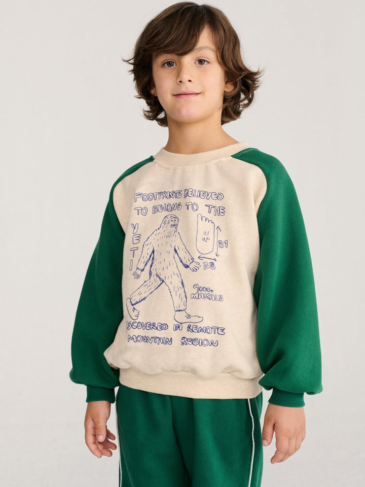 Mr. Footish Raglan Sweatshirt by Bobo Choses - Petite Belle