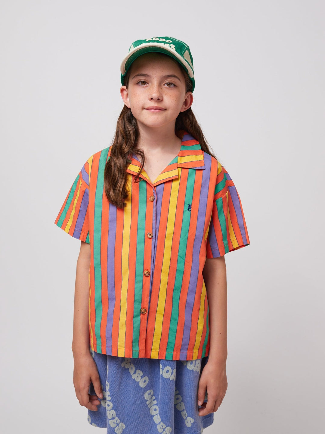 Multicolor Stripes Shirt by Bobo Choses - Petite Belle