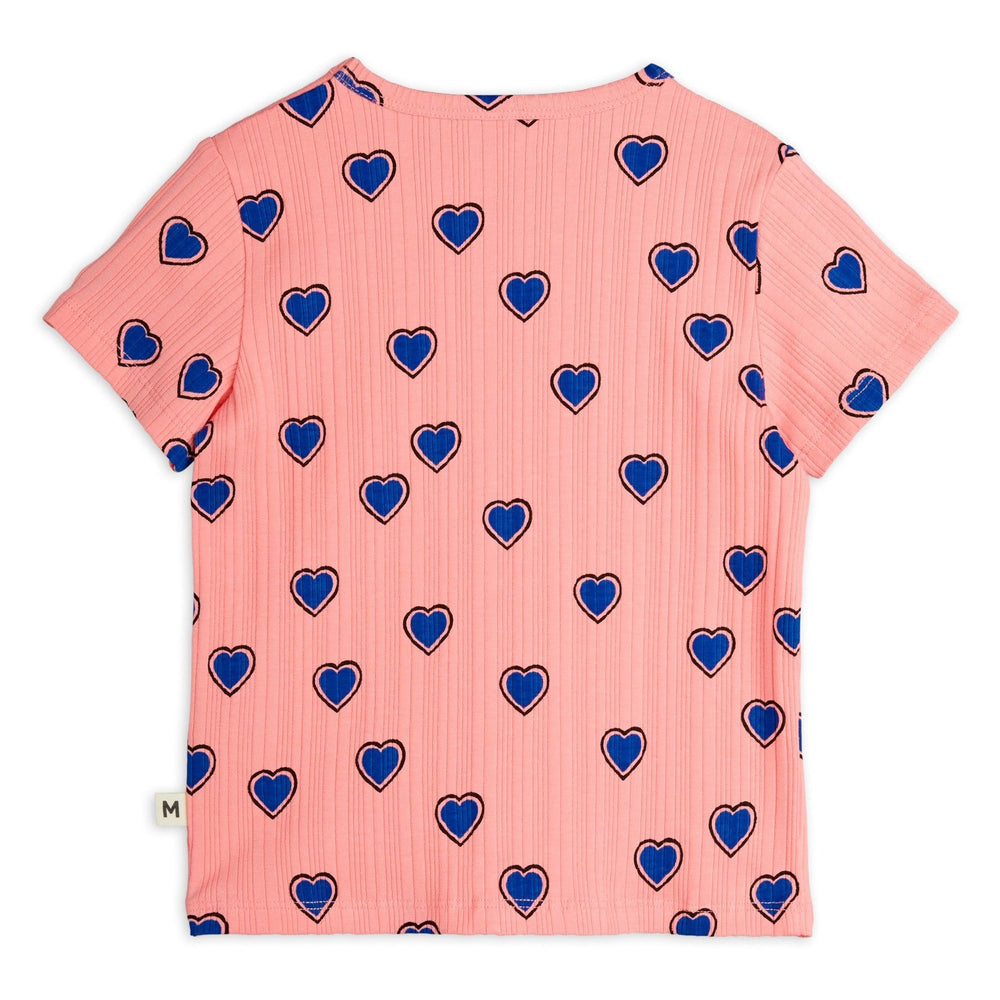 Outlined Hearts Tee by Mini Rodini - Petite Belle