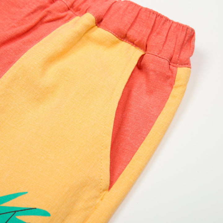 Pineapple Pigment Shorts by Jelly Mallow - Petite Belle