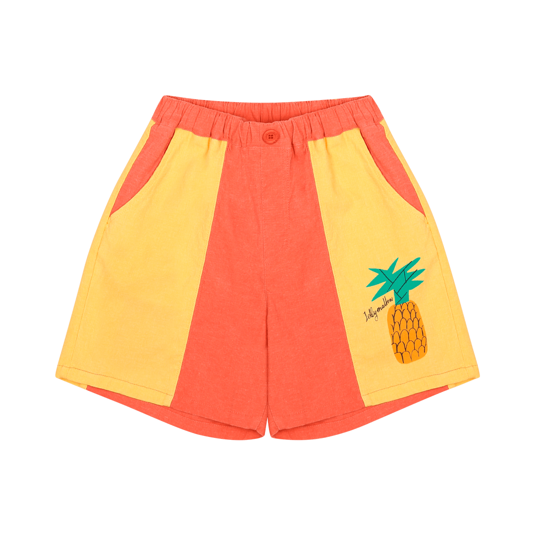 Pineapple Pigment Shorts by Jelly Mallow - Petite Belle