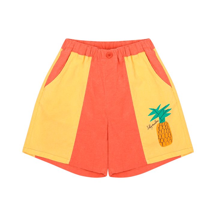 Pineapple Pigment Shorts by Jelly Mallow - Petite Belle