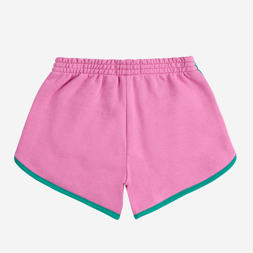 Pink Colour Block Shorts by Bobo Choses - Petite Belle