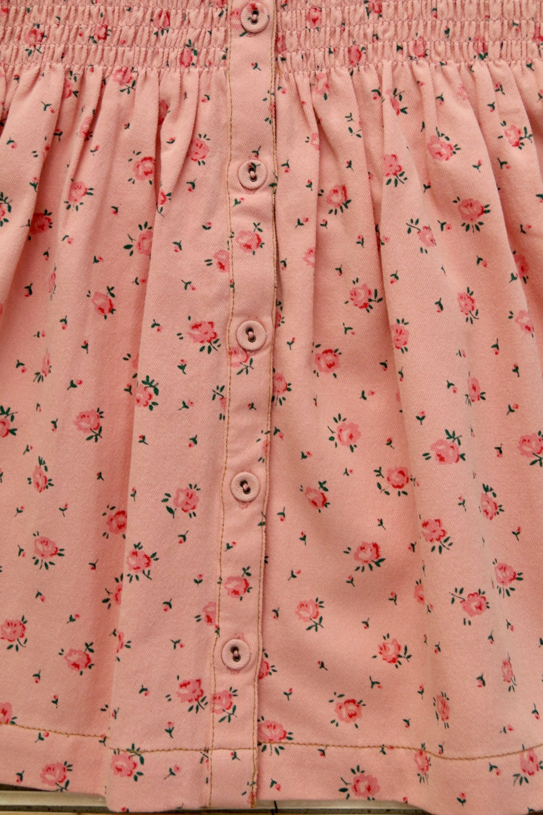 Pink Tunique & Hairclip in Rosa Bloom by Bonjour - Petite Belle
