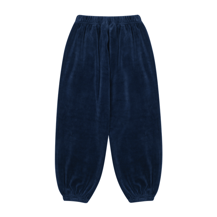 Piping Velour Aladdin Pants by Jelly Mallow - Petite Belle
