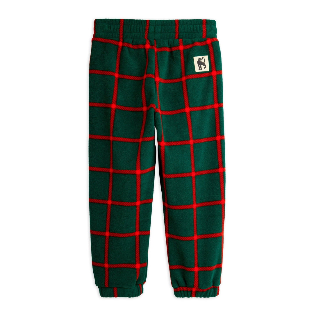 Plaid Fleece Trousers by Mini Rodini - Petite Belle