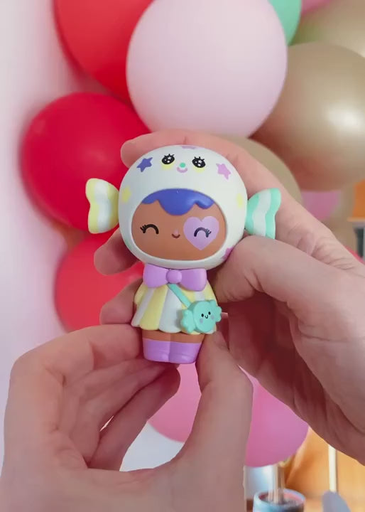 Candy Button Wishing Doll by Momiji - Petite Belle | UK Stockist