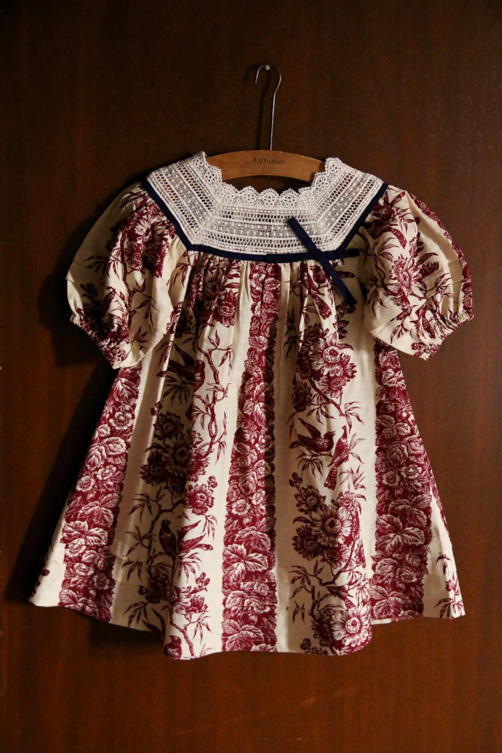 Princess Dress in Bird Print by Bonjour - Petite Belle