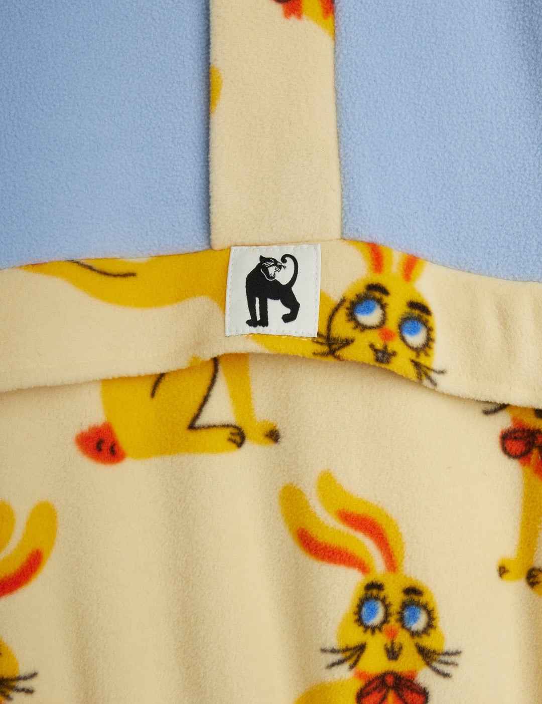 Rabbit Fleece Half-Zip Sweater by Mini Rodini - Petite Belle