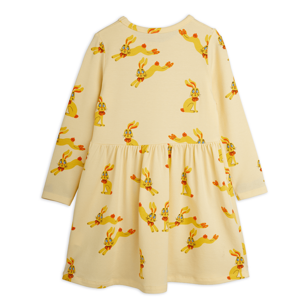 Rabbits Long Sleeves Dress by Mini Rodini - Petite Belle