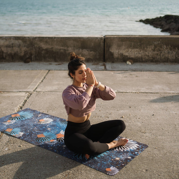 Ravinala Travel Yoga Mat by Ladina Yoga - Petite Belle