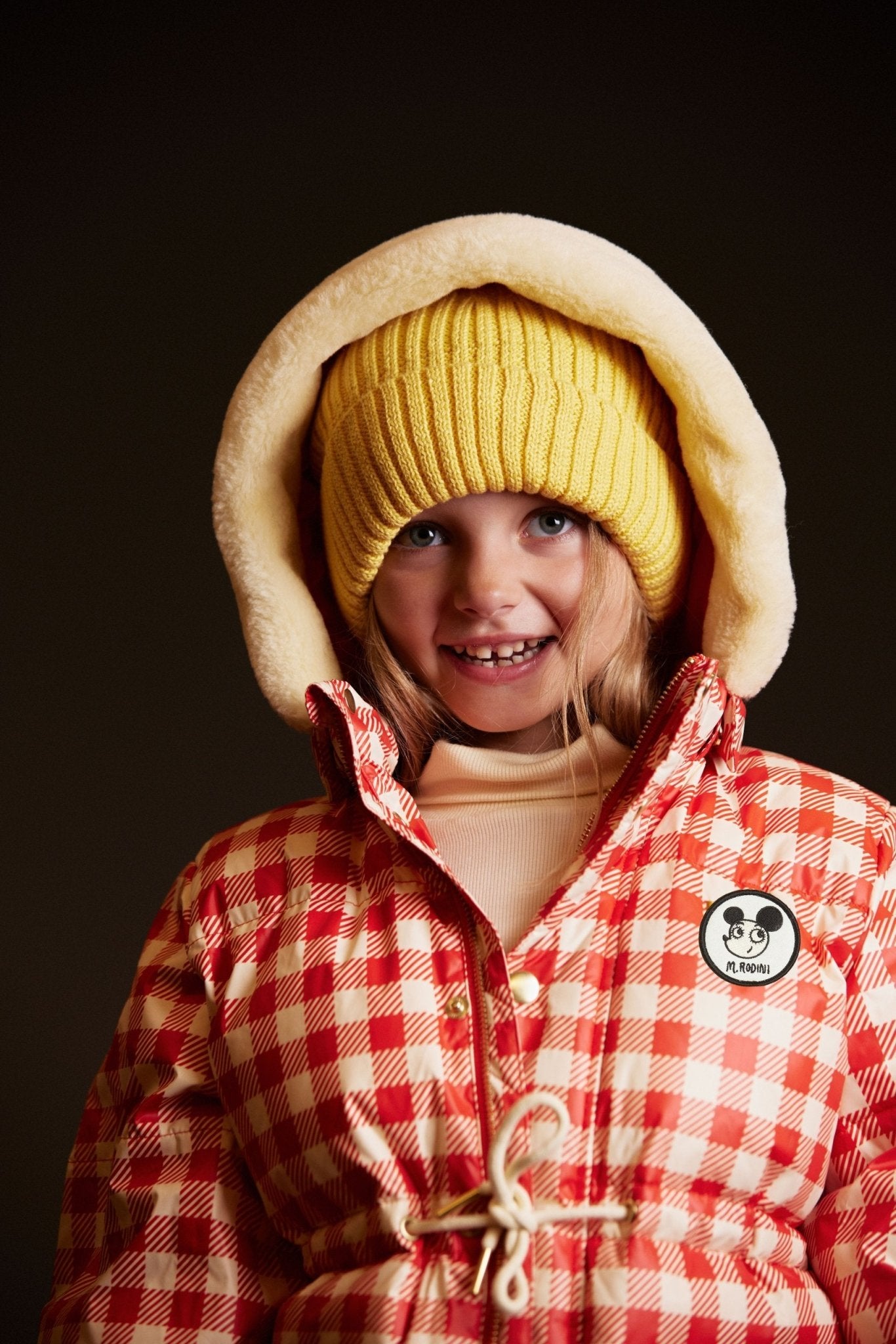 Ritzratz Gingham Heavy Puffer Jacket by Mini Rodini - Petite Belle
