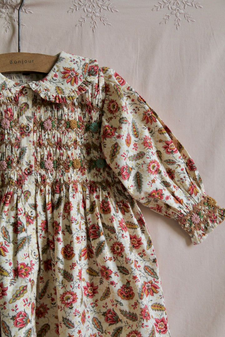 Romantic Dress in Aline Print by Bonjour - Petite Belle