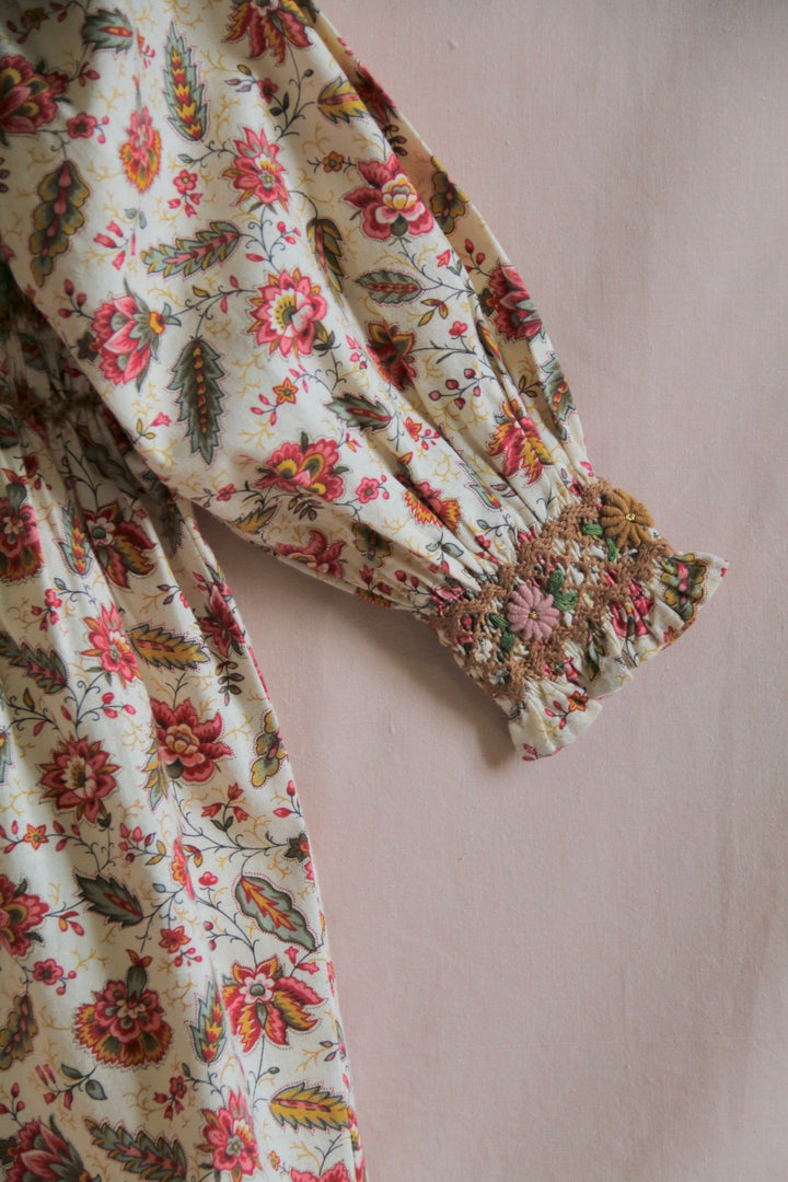 Romantic Dress in Aline Print by Bonjour - Petite Belle