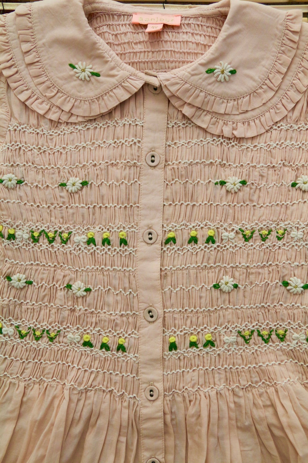 Romantic Tunique in Light Pink by Bonjour - Petite Belle