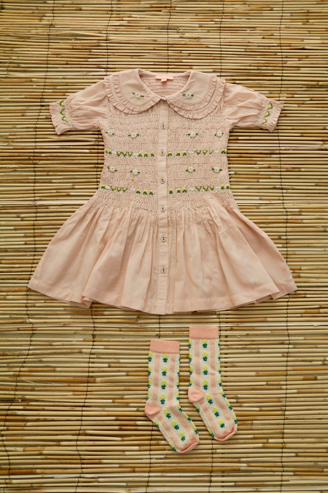 Romantic Tunique in Light Pink by Bonjour - Petite Belle