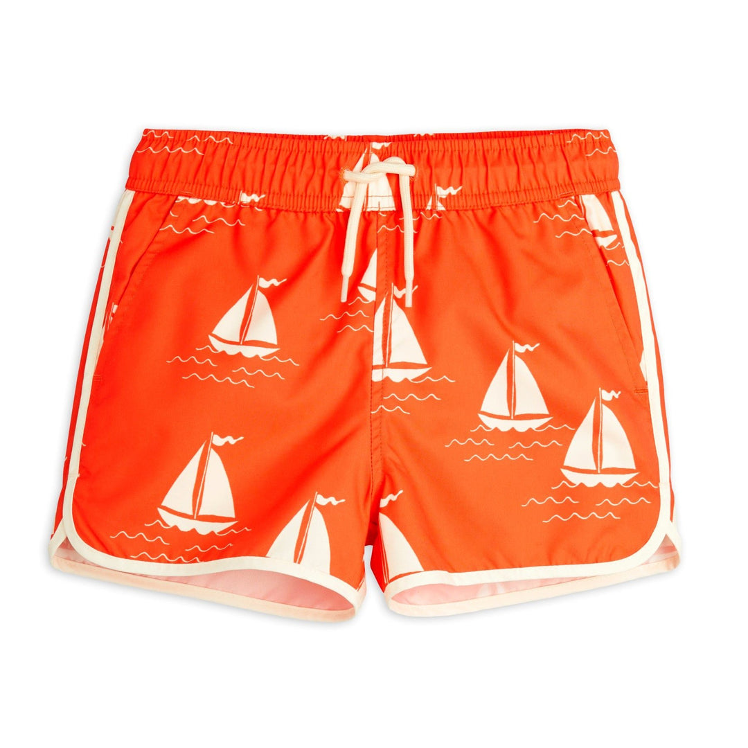 Sailing Boats Swim Shorts by Mini Rodini - Petite Belle