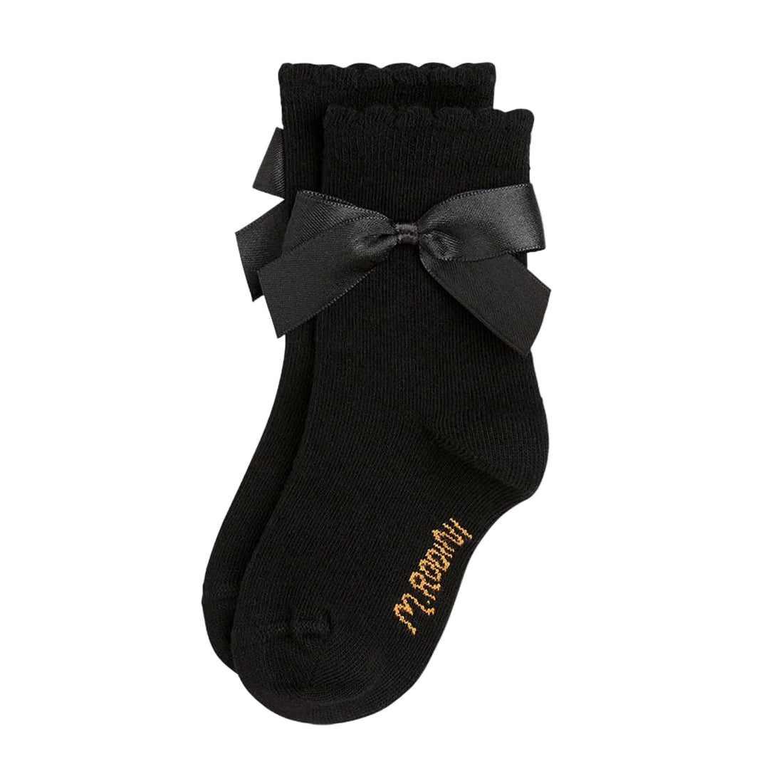 Satin Bow Socks by Mini Rodini - Petite Belle