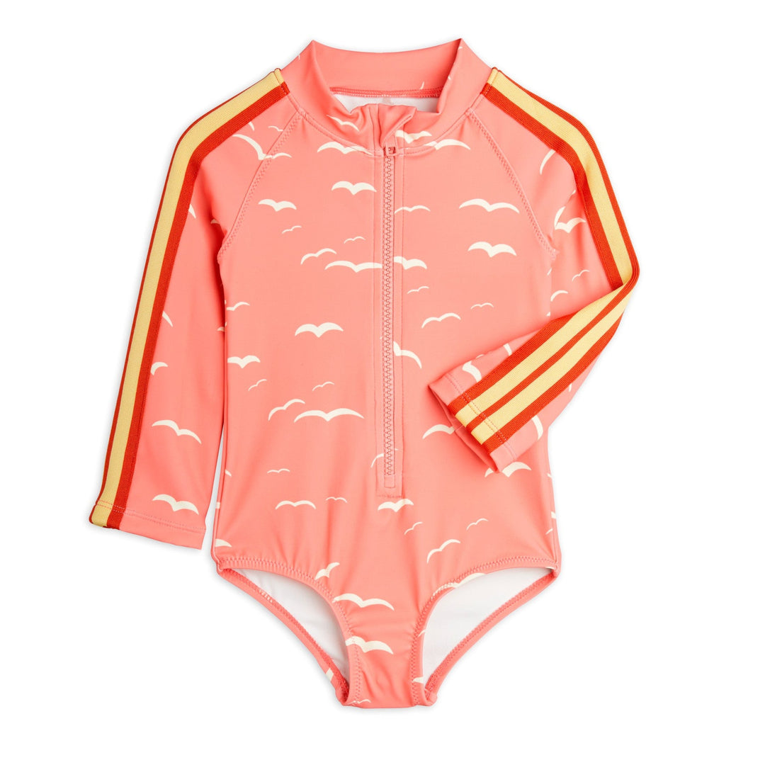 Seagulls Long Sleeves Swimsuit by Mini Rodini - Petite Belle