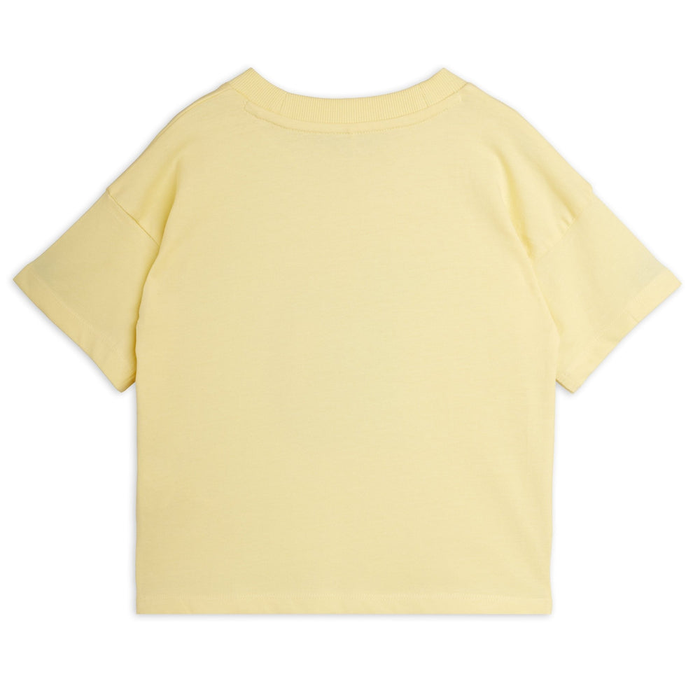 Skunk Tee In Yellow by Mini Rodini - Petite Belle