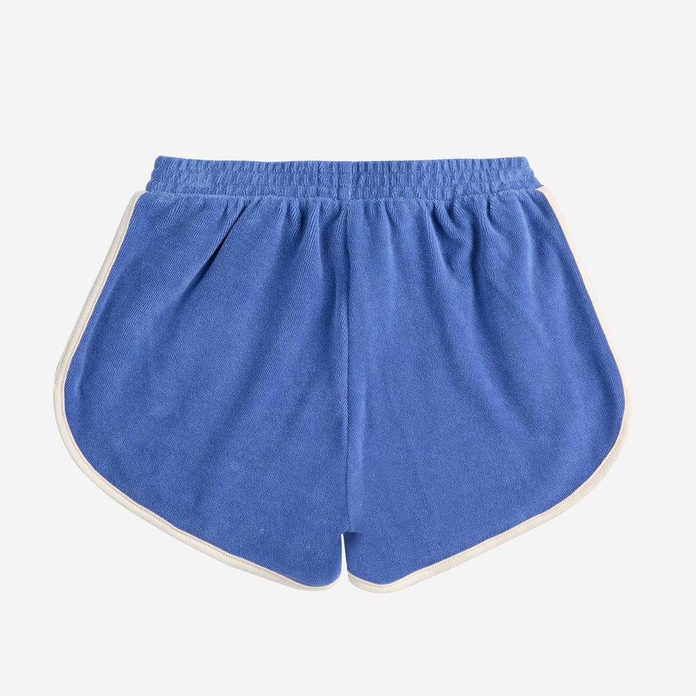 Smiling Colour Block Terry Shorts by Bobo Choses - Petite Belle