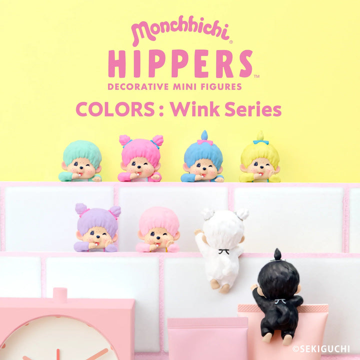 Sonny Angel - Hippers Monchhichi Colors Wink Series - Petite Belle