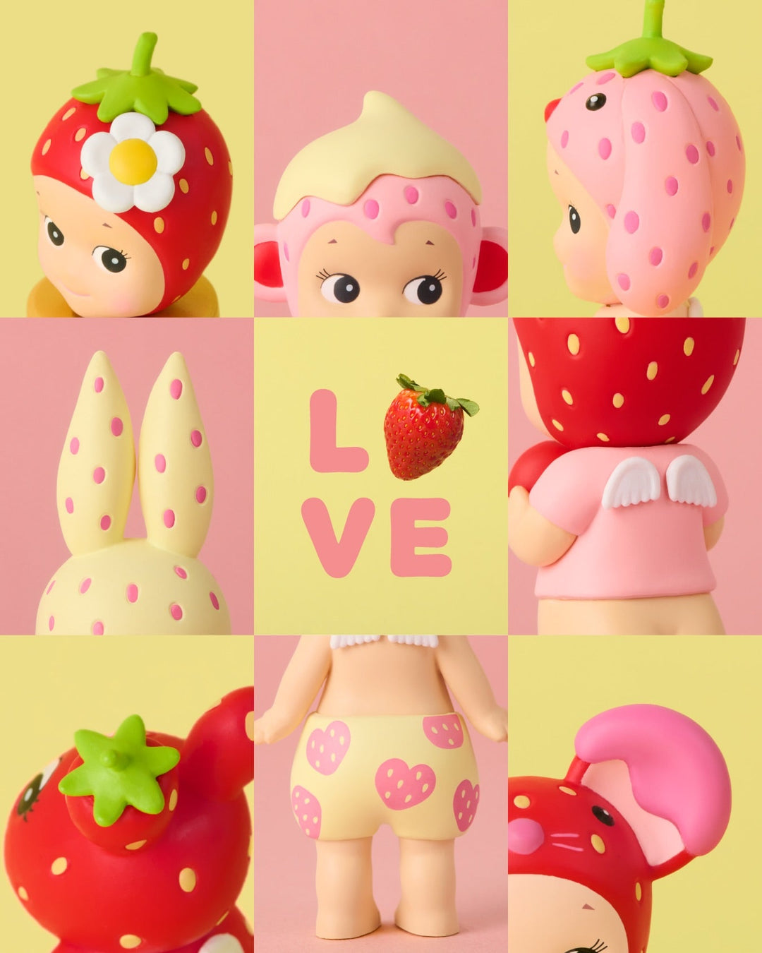Sonny Angel - Strawberry Love Series - Petite Belle