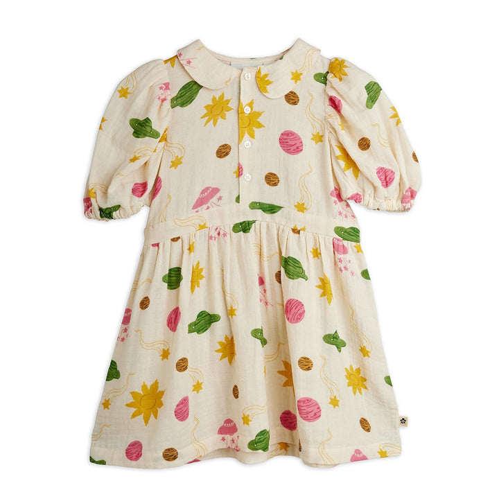 Space Muslin Dress by Mini Rodini - Petite Belle
