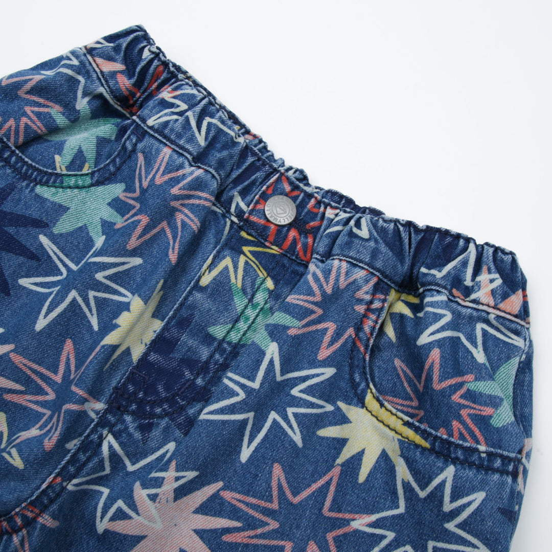 Spark Denim Pants by Jelly Mallow - Petite Belle