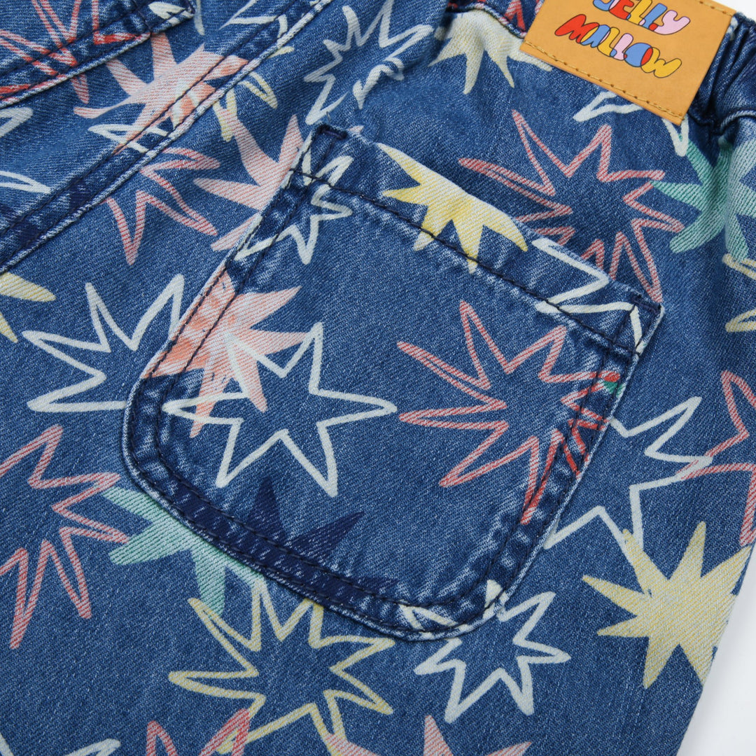 Spark Denim Pants by Jelly Mallow - Petite Belle