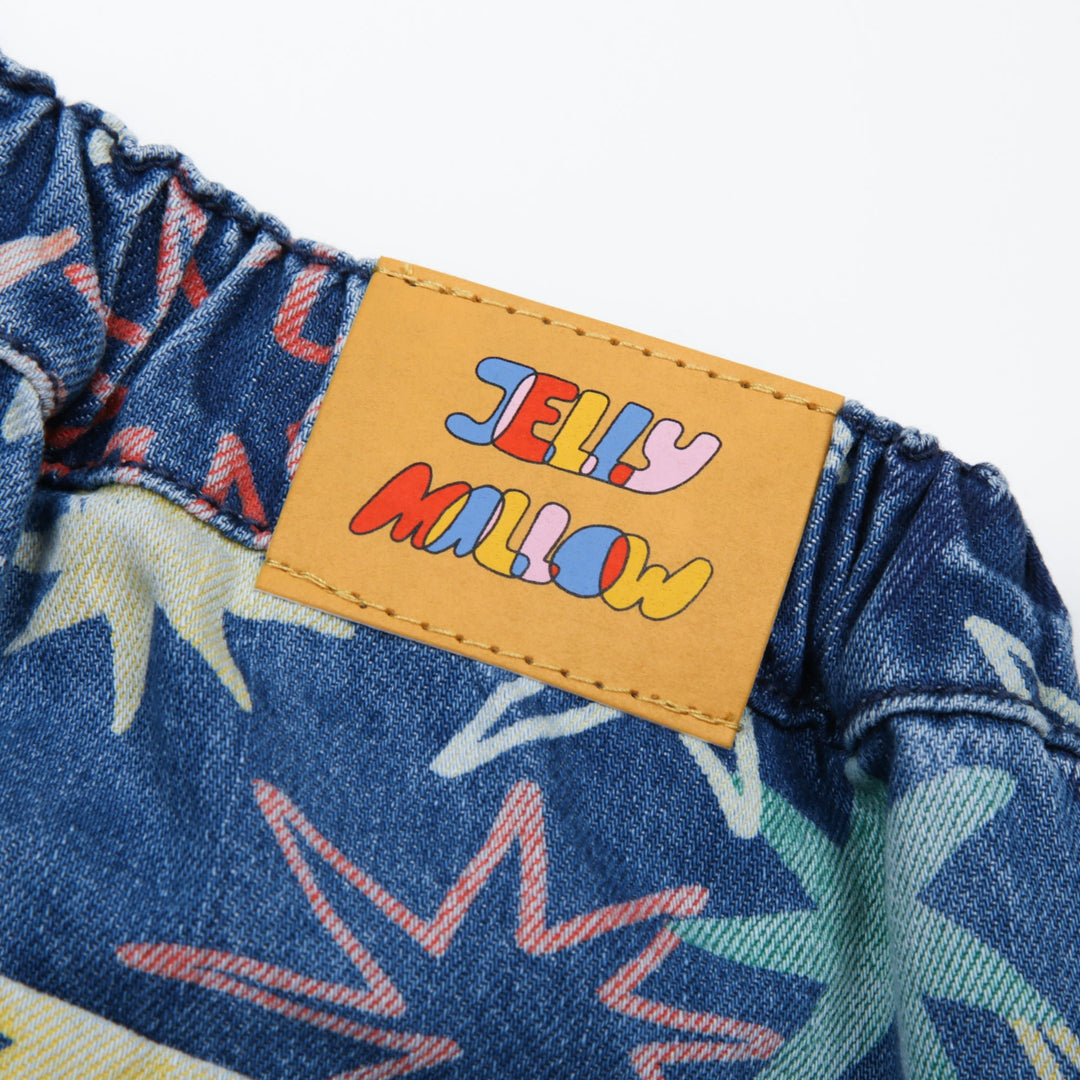Spark Denim Pants by Jelly Mallow - Petite Belle