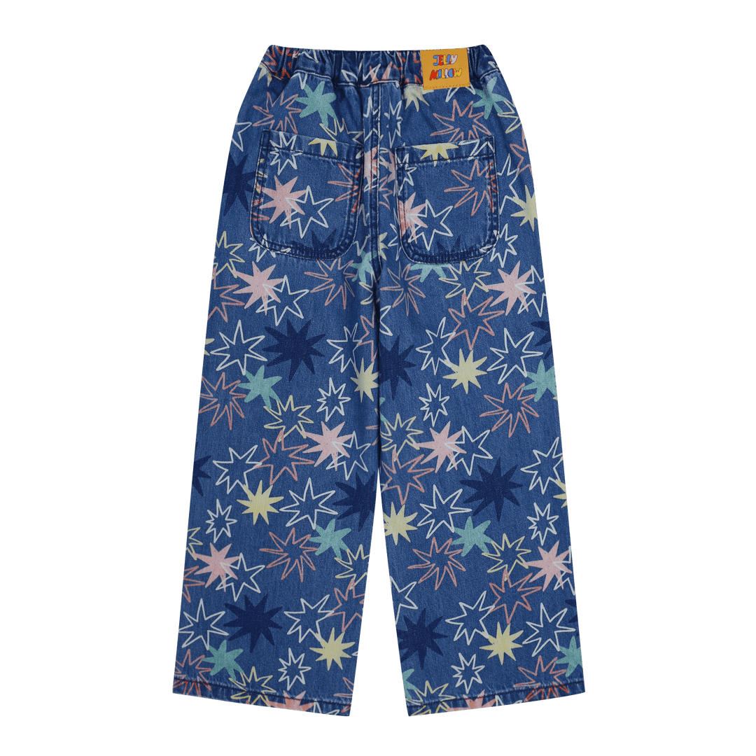 Spark Denim Pants by Jelly Mallow - Petite Belle
