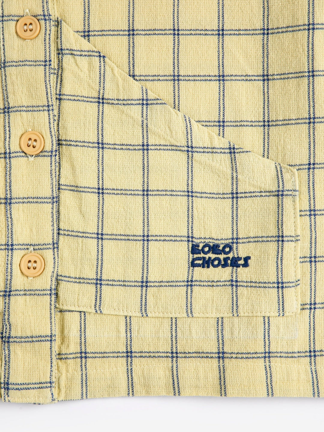 Spicy Window Pane Woven Shirt by Bobo Choses - Petite Belle