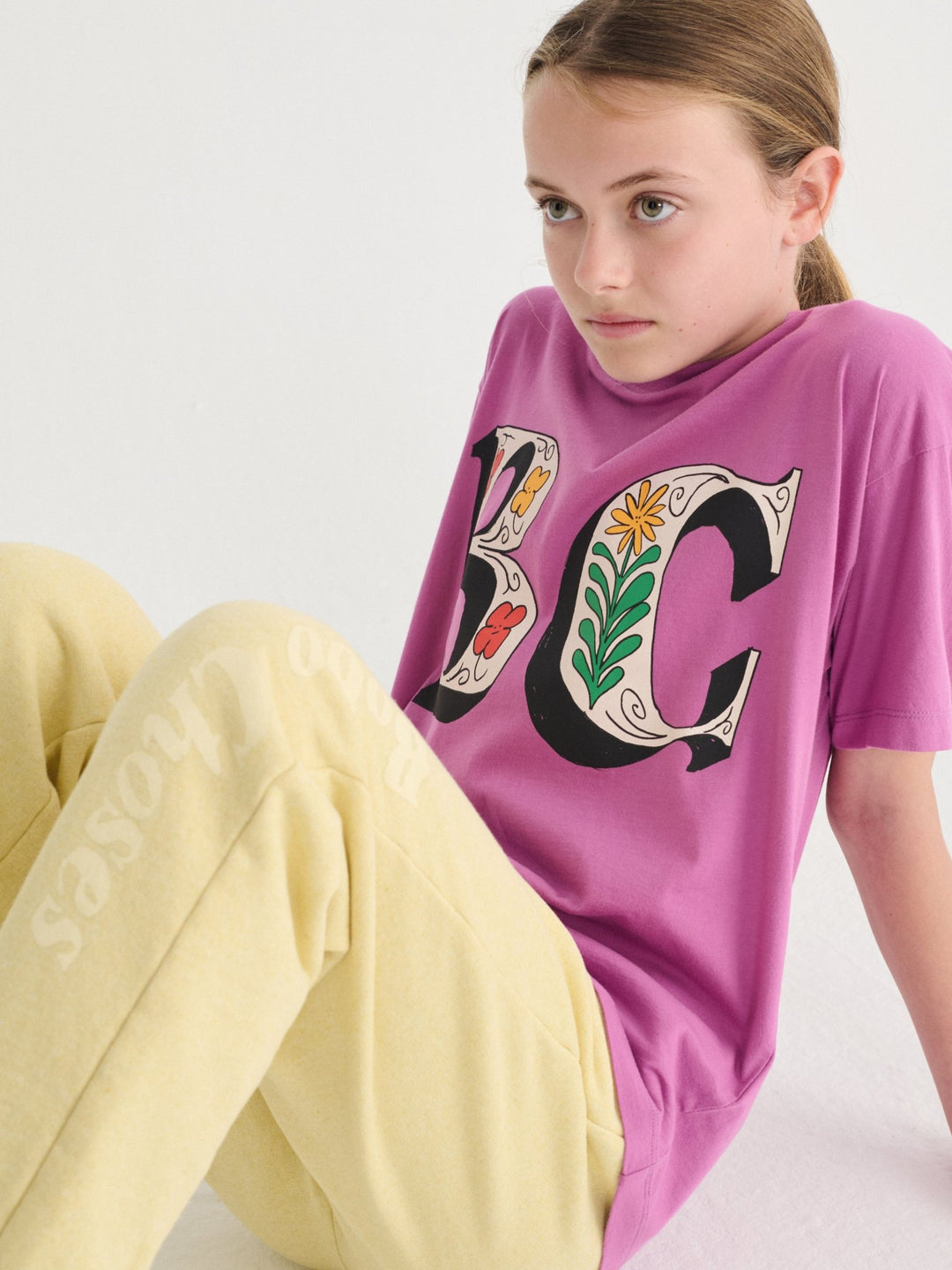 Spring Letters Tee by Bobo Choses - Petite Belle
