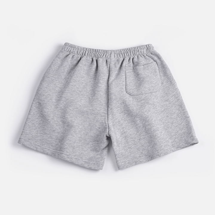 Square Bobo Choses Bermuda Shorts in Grey by Bobo Choses - Petite Belle