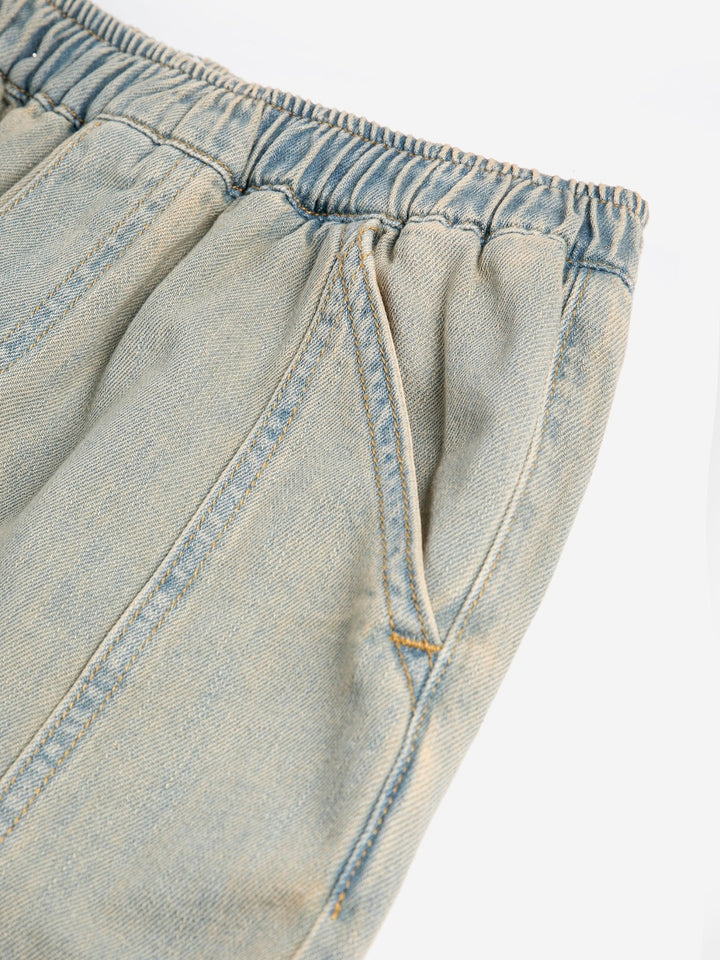 Square Bobo Choses Denim Pants by Bobo Choses - Petite Belle